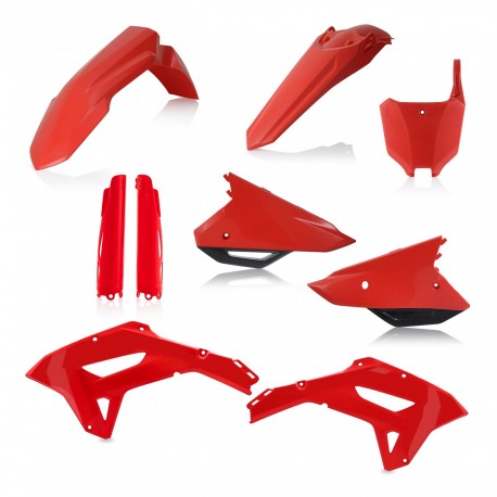 Kit Completo Plásticos Acerbis Honda Crf 450 rx 21-22 Rojo/Negro.