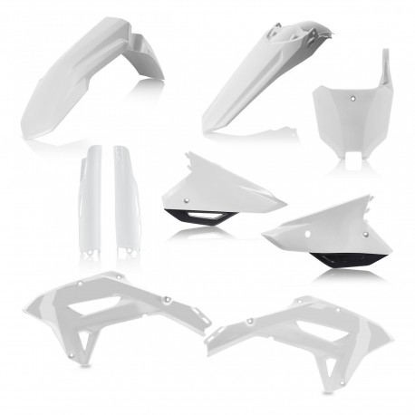 Kit Completo Plásticos Acerbis Honda Crf 450 rx 21-22 Blanco/Negro.