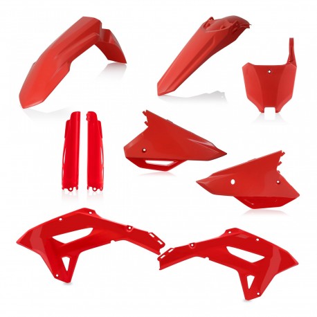 Kit Completo Plásticos Acerbis Honda Crf 450 rx 21-22 Rojo.