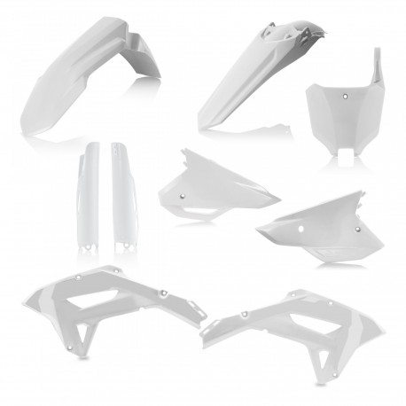 Kit Completo Plásticos Acerbis Honda Crf 450 rx 21-22 Blanco.