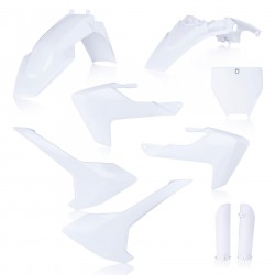 Kit Completo Plásticos Acerbis Husqvarna Tc 65 17-22 Blanco.