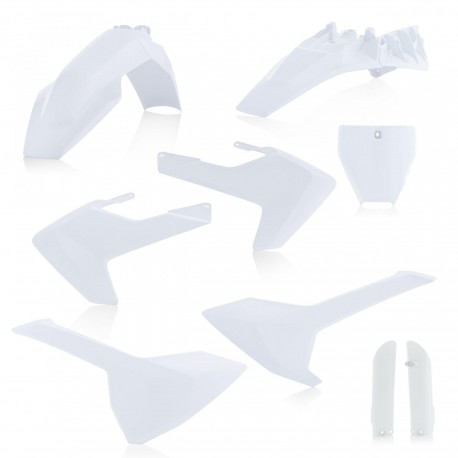 Kit Completo Plásticos Acerbis Husqvarna Tc 85 18-22 Blanco.