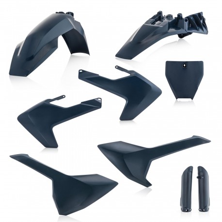 Kit Completo Plásticos Acerbis Husqvarna Tc 85 18-22 Azul Oscuro.