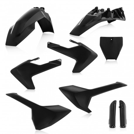 Kit Completo Plásticos Acerbis Husqvarna Tc 85 18-22 Negro.