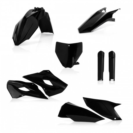 Kit Completo Plásticos Acerbis Husqvarna Tc/Fc 2014 Negro.