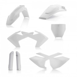 Kit Completo Plásticos Acerbis Husqvarna Tc/Fc 16-18 Blanco.