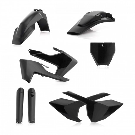 Kit Completo Plásticos Acerbis Husqvarna Tc/Fc 16-18 Negro.