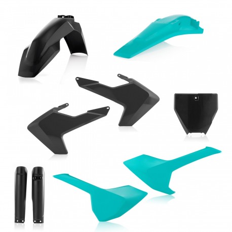 Kit Completo Plásticos Acerbis Husqvarna Tc/Fc 16-18 Verde Claro/Negro.