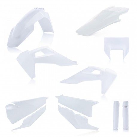 Kit Completo Plásticos Acerbis Husqvarna Te/Fe 20-23 Blanco.