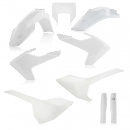 Kit Completo Plásticos Acerbis Husqvarna Te/Fe 17-19 Blanco.