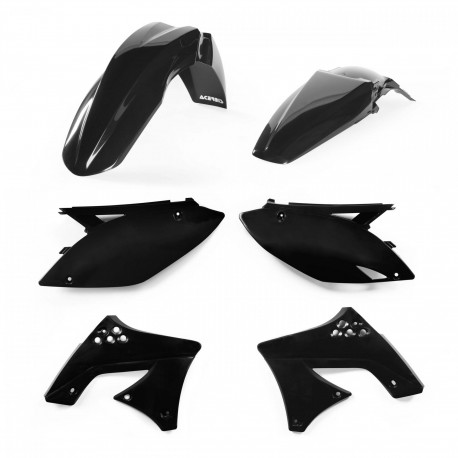 Kit Plásticos Acerbis Kawasaki Kxf 250 09-12 Negro.