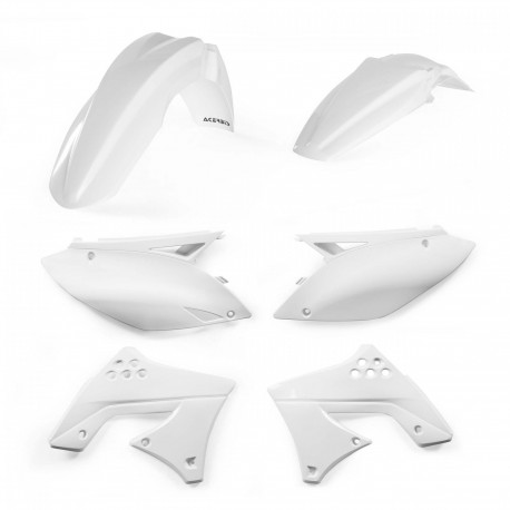 Kit Plásticos Acerbis Kawasaki Kxf 250 09-12 Blanco.