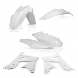 Kit Plásticos Acerbis Kawasaki Kxf 250 13-16 Blanco.