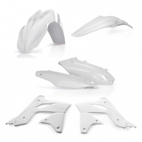 Kit Plásticos Acerbis Kawasaki Kxf 250 13-16 Blanco.