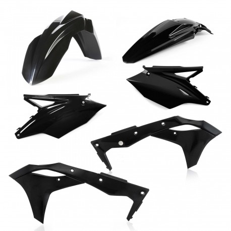 Kit Plásticos Acerbis Kawasaki Kxf 250 18-20 Negro.