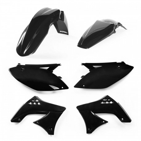 Kit Plásticos Acerbis Kawasaki Kxf 450 09-11 Negro.