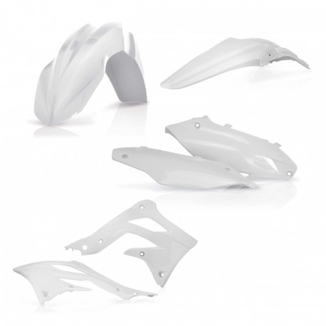 Kit Plásticos Acerbis Kawasaki Kxf 450 13-15 Blanco.