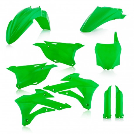 Kit Completo Plásticos Acerbis Kawasaki Kx 85 14-21 Verde.