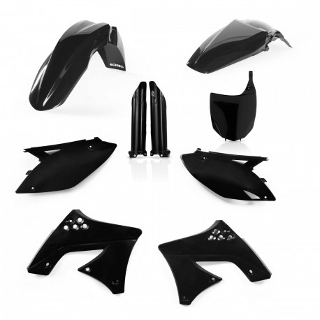 Kit Completo Plásticos Acerbis Kawasaki Kxf 250 09-12 Negro.