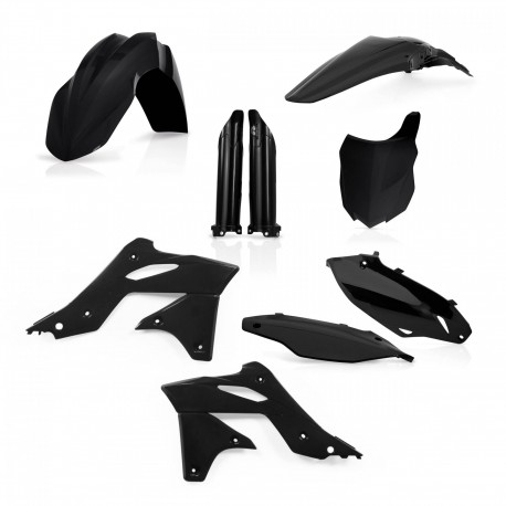 Kit Completo Plásticos Acerbis Kawasaki Kxf 250 13-16 Negro.