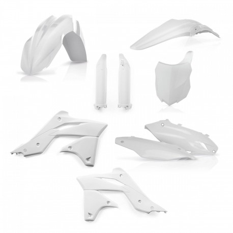 Kit Completo Plásticos Acerbis Kawasaki Kxf 250 13-16 Blanco.