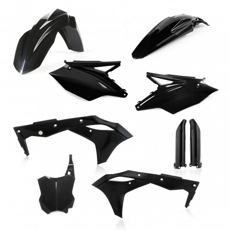 Kit Completo Plásticos Acerbis Kawasaki Kxf 250 18-20 Negro.