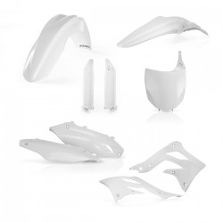 Kit Completo Plásticos Acerbis Kawasaki Kxf 450 2012 Blanco.
