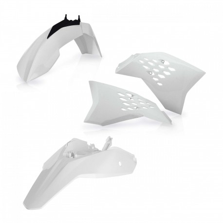 Kit Plásticos Acerbis Ktm Sx 65 09-11 Blanco.