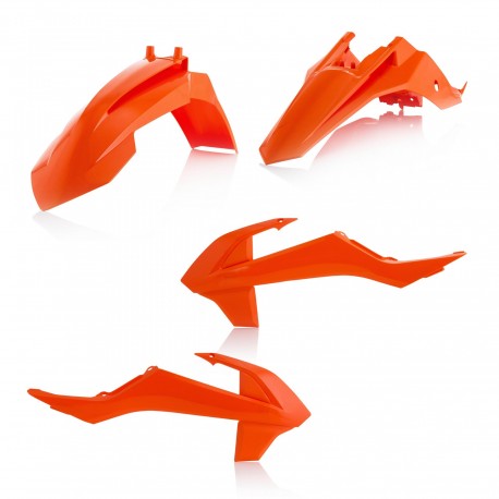 Kit Plásticos Acerbis Ktm Sx 65 16-22 Naranja.