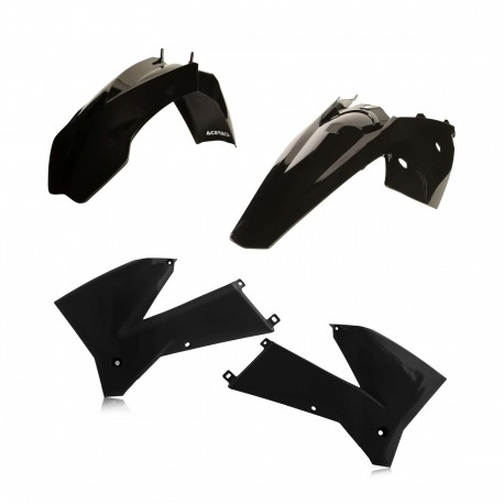 Kit Plásticos Acerbis Ktm Sx/Sxf 05-06 Negro.