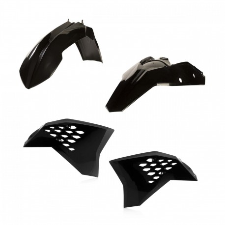 Kit Plásticos Acerbis Ktm Sx/Sxf 07-10 Negro.