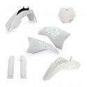 Kit Completo Plásticos Acerbis Ktm Sx 65 09-11 Blanco.