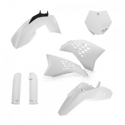 Kit Completo Plásticos Acerbis Ktm Sx 65 12-15 Blanco.