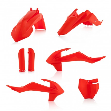 Kit Completo Plásticos Acerbis Ktm Sx 65 16-18 Naranja Flúor.