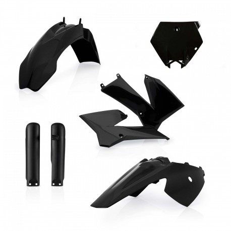 Kit Completo Plásticos Acerbis Ktm Sx 85/105 06-12 Negro.