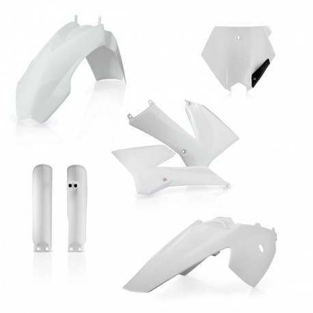 Kit Completo Plásticos Acerbis Ktm Sx 85/105 06-12 Blanco.