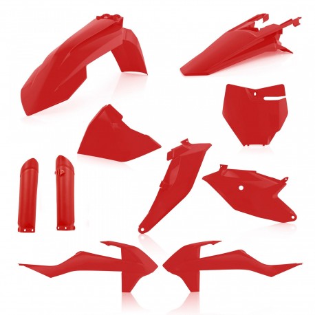 Kit Completo Plásticos Acerbis Ktm Sx 85 18-22 Rojo.