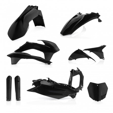 Kit Completo Plásticos Acerbis Ktm Sx/Sxf 2015 Negro.