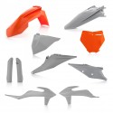 Kit Completo Plásticos Acerbis Ktm Sx/Sxf 19-22 Gris/Naranja.