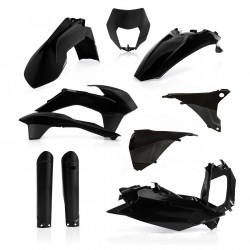 Kit Completo Plásticos Acerbis Ktm Exc/Excf 2016 Negro.