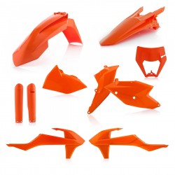Kit Completo Plásticos Acerbis Ktm Exc/Excf 17-19 Naranja.