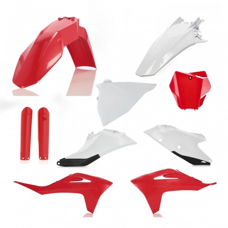 Kit Completo Plásticos Acerbis Gas Gas Mc/Mcf 21-22 Rojo/Blanco.