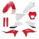 Kit Completo Plásticos Acerbis Gas Gas Ec/Ecf 21-22 Rojo/Blanco.