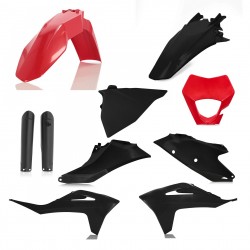 Kit Completo Plásticos Acerbis Gas Gas Ec/Ecf 21-22 Negro/Rojo.