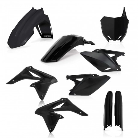 Kit Completo Plásticos Acerbis Suzuki Rmz 250 10-17 Negro.