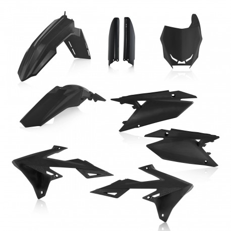 Kit Completo Plásticos Acerbis Suzuki Rmz 250 19-21 Negro.