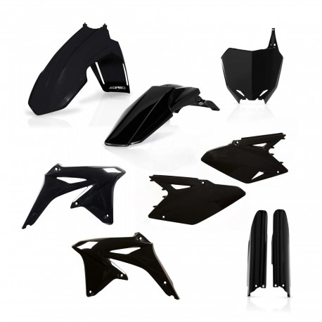 Kit Completo Plásticos Acerbis Suzuki Rmz 450 08-17 Negro.