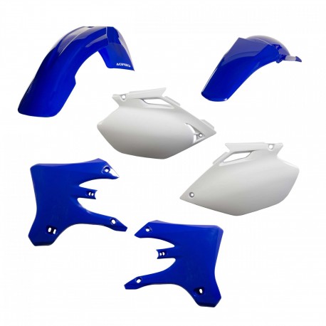 Kit Plásticos Acerbis Yamaha Yzf 250/450 03-05 Azul/Blanco.