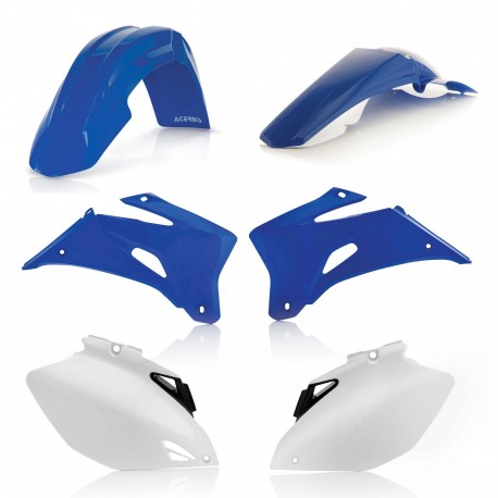 Kit Plásticos Acerbis Yamaha Yzf 250/450 06-09 Azul/Blanco.