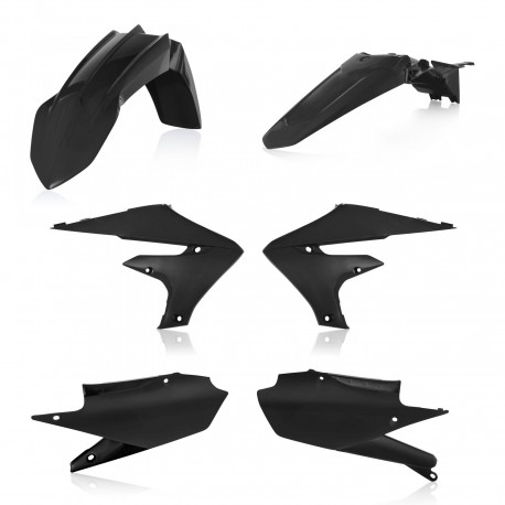 Kit Plásticos Acerbis Yamaha Yzf 250 19-21 Negro.